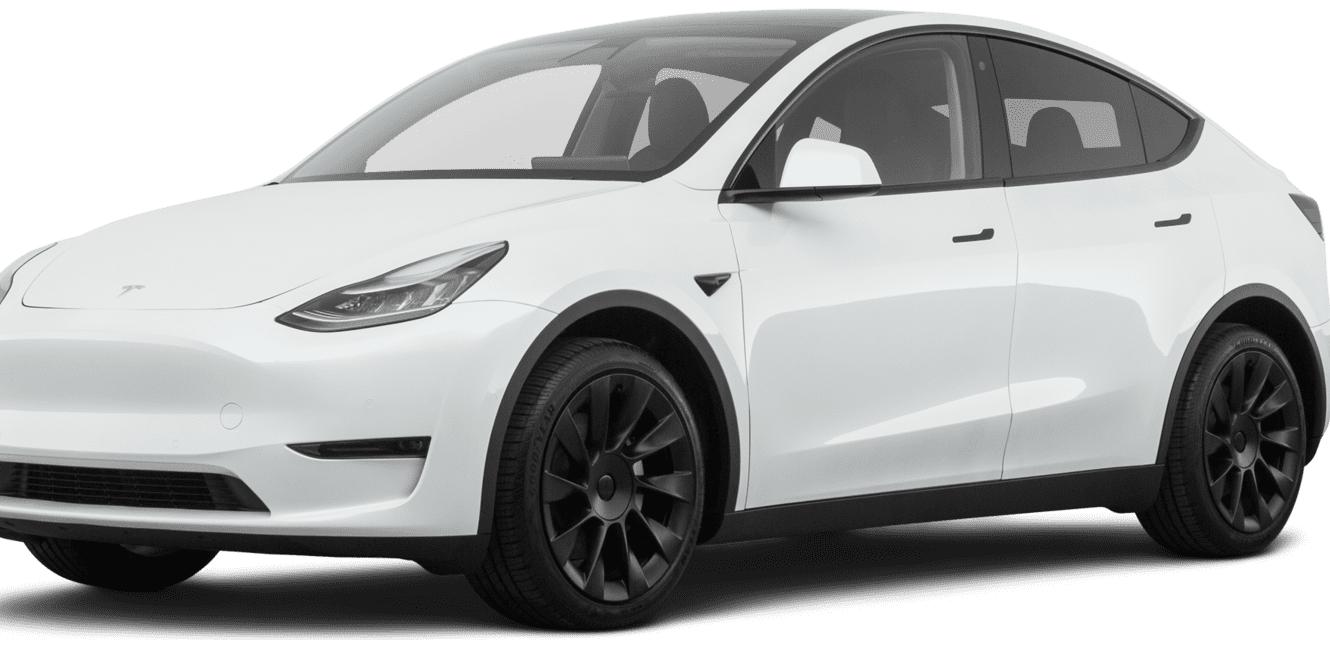 TESLA MODEL Y 2021 5YJYGDEE4MF276148 image